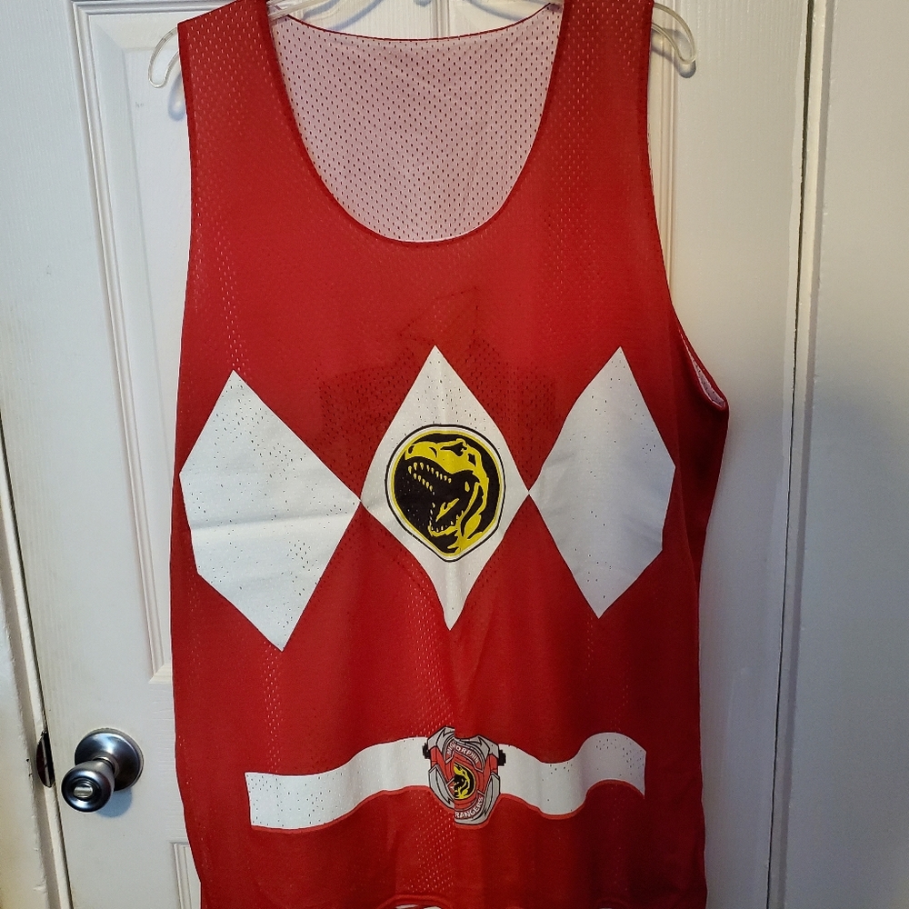 Power Rangers Basketball Jersey